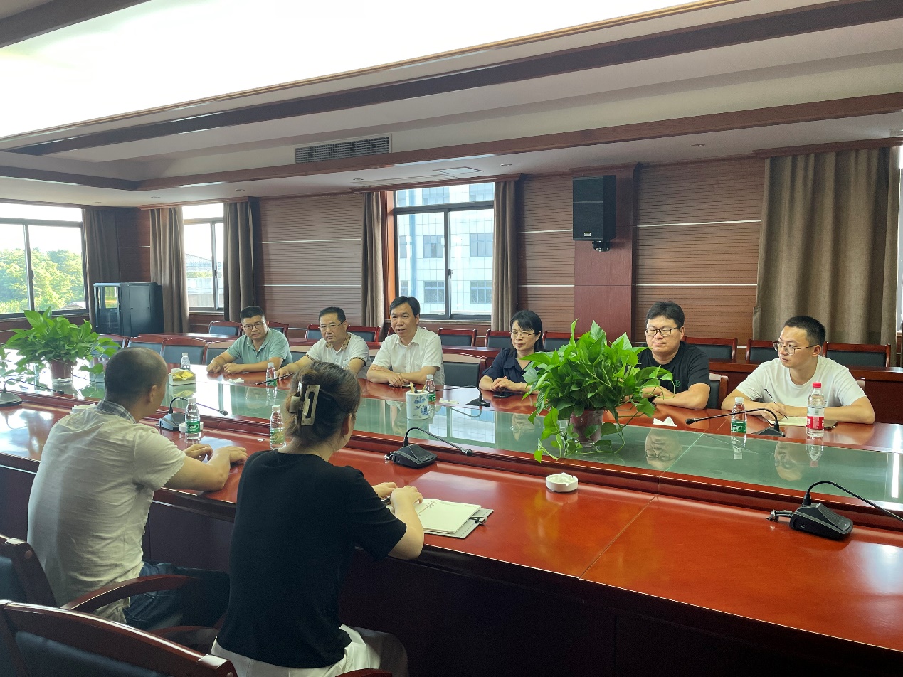 新葡萄88805官网赴宣城部分企业调研交流
